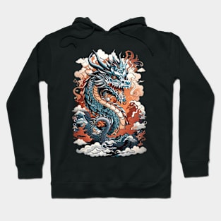 Powerful Japanese Dragon Watatsumi Hoodie